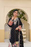 3 Piece Stitched Embroidered Silk Suit
