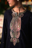 3-Piece Embroidered Viscose Silk Suit