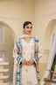 3 Piece Stitched Embroidered Silk Suit