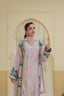 3 Piece Stitched Embroidered Silk Suit