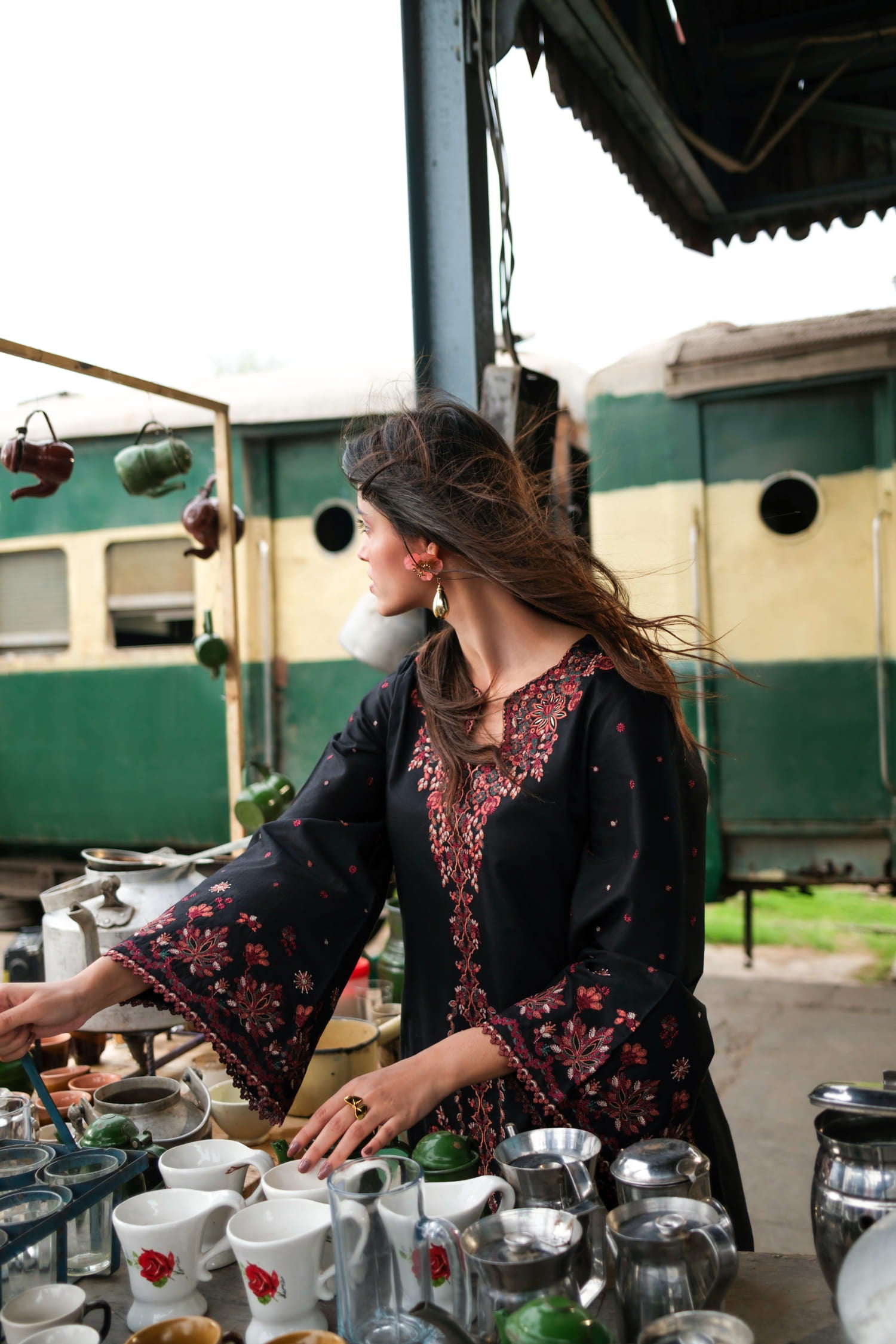 Safarnama 3PC Embroidered Lawn