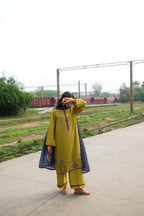 Safarnama 3PC Embroidered Lawn