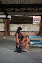Safarnama 3PC Embroidered Lawn