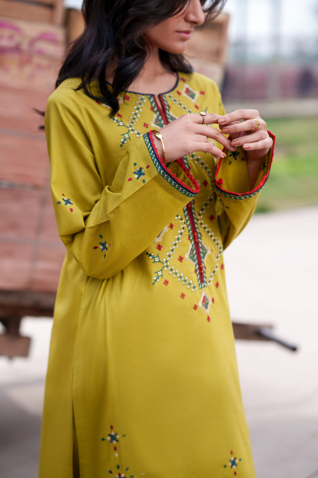Safarnama 3PC Embroidered Lawn
