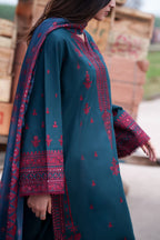 Safarnama 3PC Embroidered Lawn