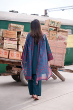 Safarnama 3PC Embroidered Lawn