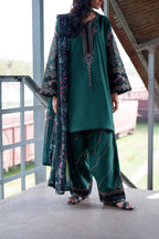 Safarnama 3PC Embroidered Lawn