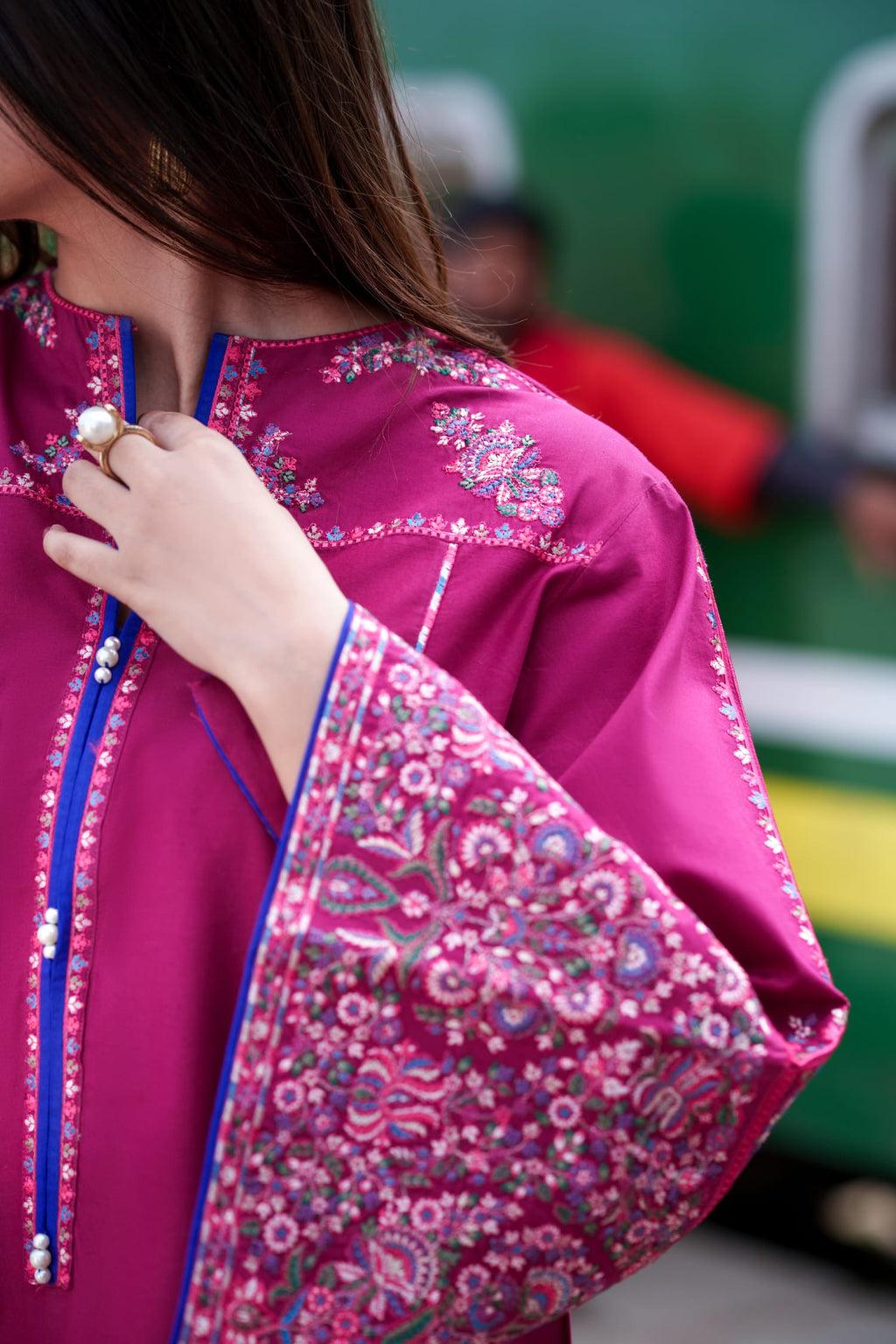 Safarnama 3PC Embroidered Lawn