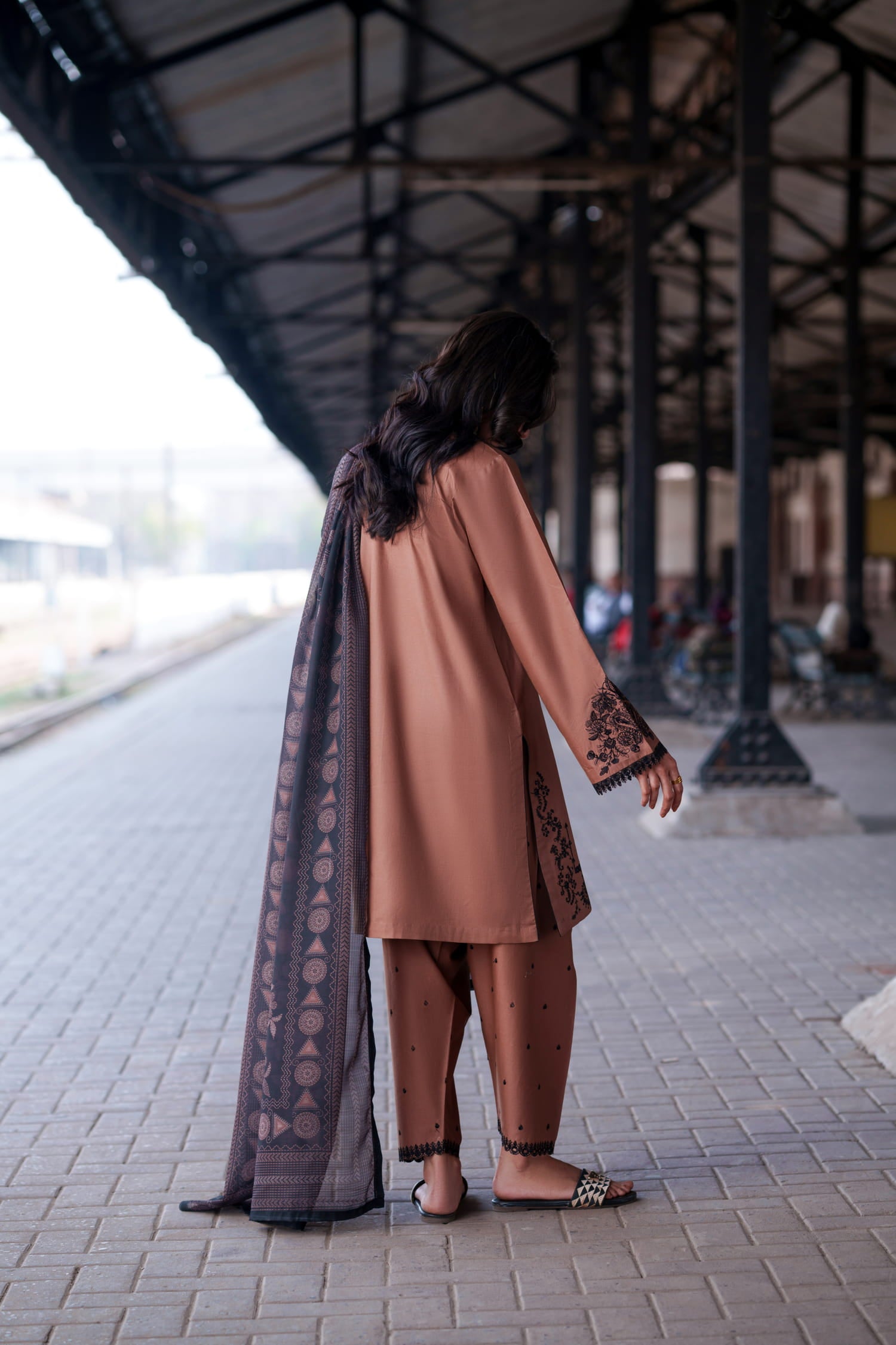 Safarnama 3PC Embroidered Lawn Secondary image