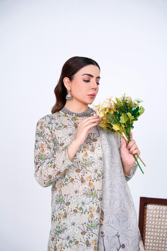 Lina - Embroidered 3-Piece