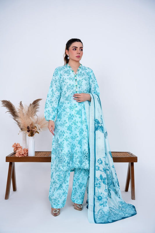 Zeen - Embroidered 3-Piece