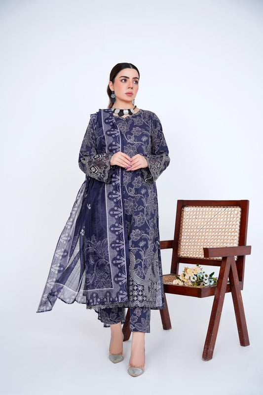 Mira - Embroidered 3-Piece