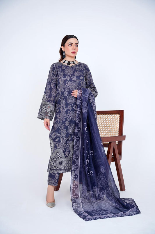 Mira - Embroidered 3-Piece