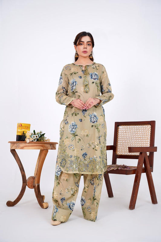 Sila - Embroidered 3-Piece