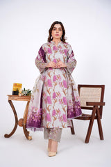 Noor - Embroidered 3-Piece