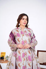 Noor - Embroidered 3-Piece