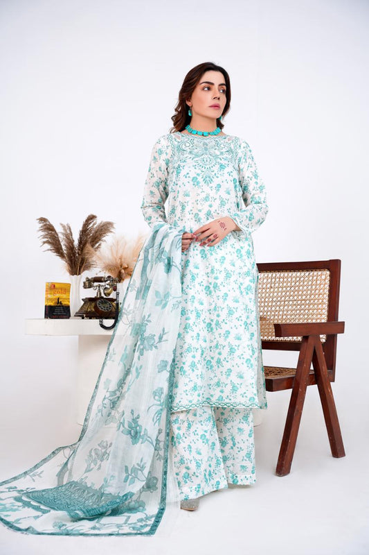 Zardosi - Embroidered 3-Piece