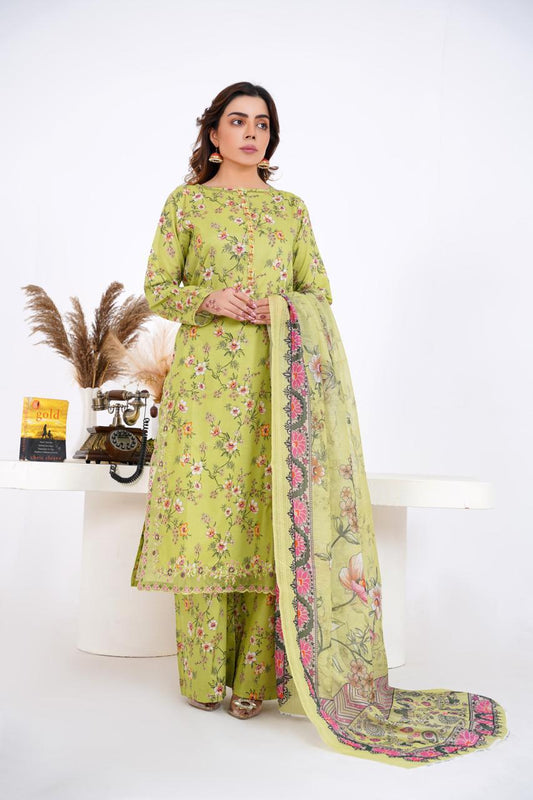 Resham - Embroidered 3-Piece