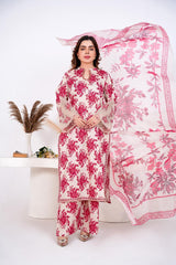 Aafreen - Embroidered 3-Piece