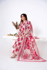 Aafreen - Embroidered 3-Piece