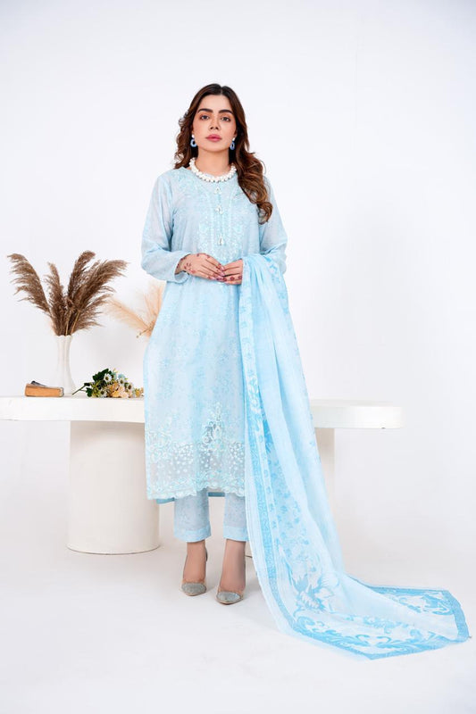Inaaya - Embroidered 3-Piece