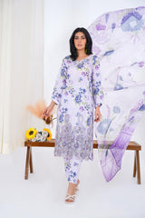 Raya - Embroidered 3-Piece