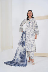 Bahar - Embroidered 3-Piece