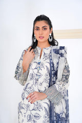 Bahar - Embroidered 3-Piece