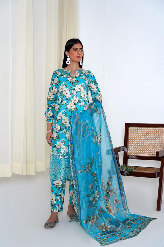 Leher - Embroidered 3-Piece