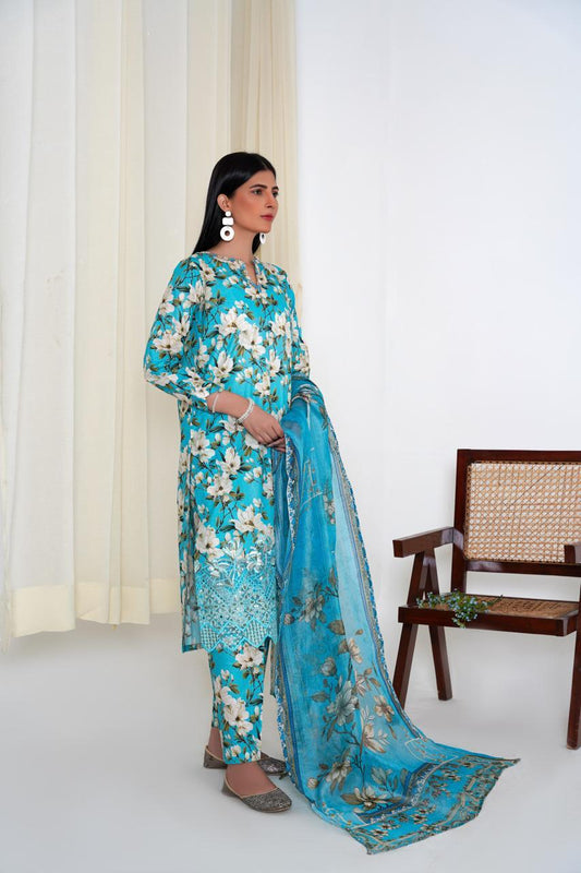 Leher - Embroidered 3-Piece