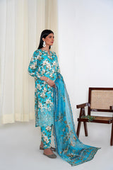 Leher - Embroidered 3-Piece