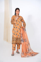 Naqsh - Embroidered 3-Piece
