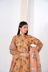 Naqsh - Embroidered 3-Piece