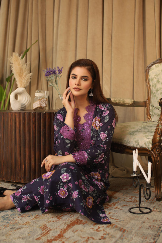 Elanor - Embroidered 3-Piece (Hrn)