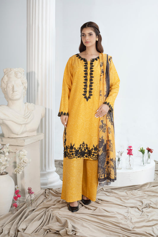 Nooré - Embroidered 3-Piece (Hrn)