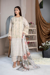 Inara - Embroidered 3-Piece (Hrn)