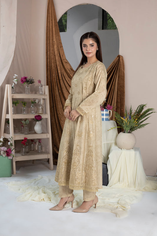 Hoorain - Embroidered 3-Piece (Hrn)