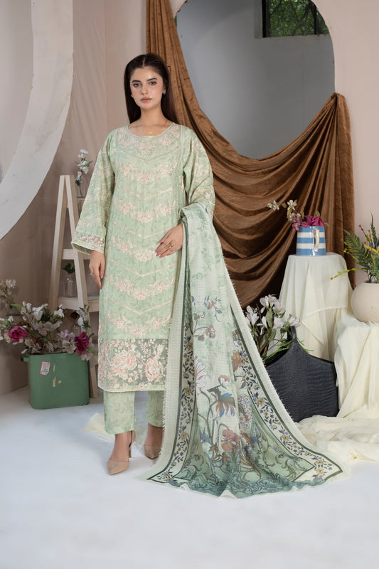 Mahveen - Embroidered 3-Piece (Hrn)