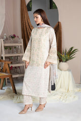 Inara - Embroidered 3-Piece (Hrn)