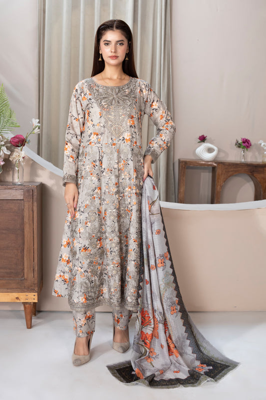 Ruhab - Embroidered 3-Piece (Hrn)