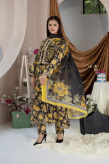Reenah - Embroidered 3-Piece (Hrn)