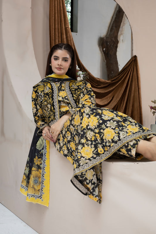 Reenah - Embroidered 3-Piece (Hrn)