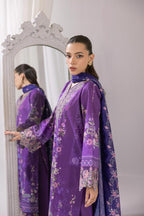 Embroidered 3 piece Lawn H-1