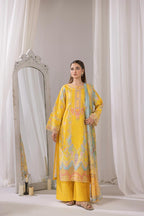 Embroidered 3 piece Lawn R-10