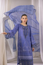 Embroidered 3 piece Lawn H-3