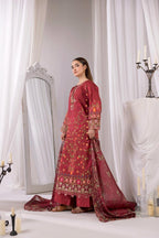 Embroidered 3 piece Lawn R-9