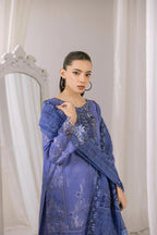 Embroidered 3 piece Lawn H-3