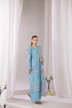 Embroidered 3 piece Lawn H-4
