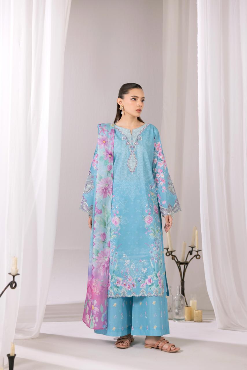 Embroidered 3 piece Lawn H-4 Main image
