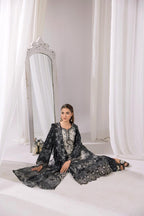 Embroidered 3 piece Lawn R-8